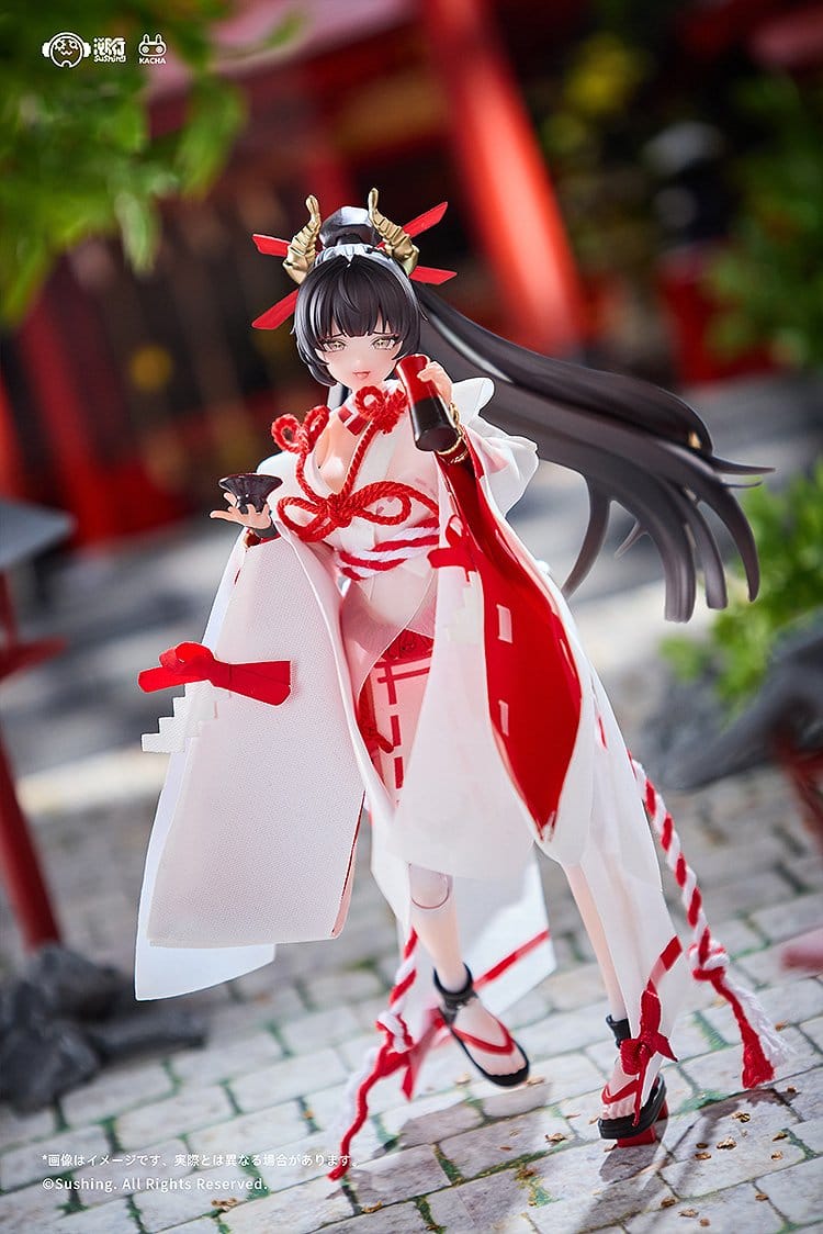 Combat Priestess - Sakura Uefuji - Action-Figur 1/12 (Sushing)