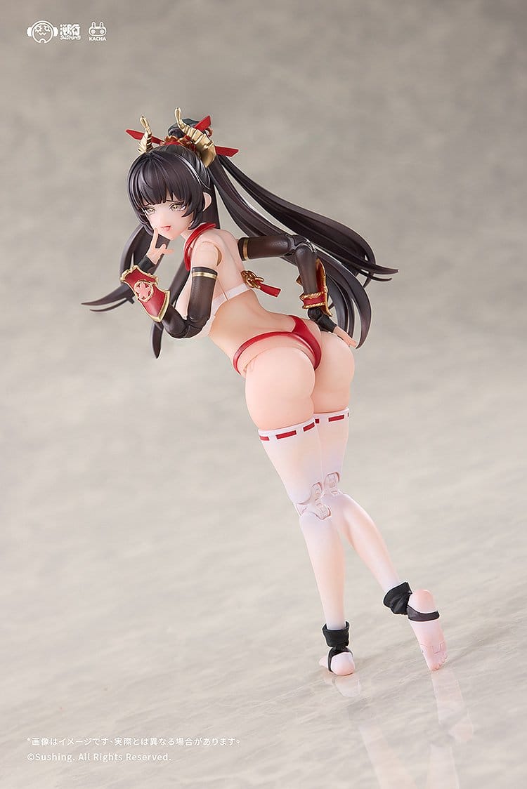Combat Priestess - Sakura Uefuji - Action-Figur 1/12 (Sushing)