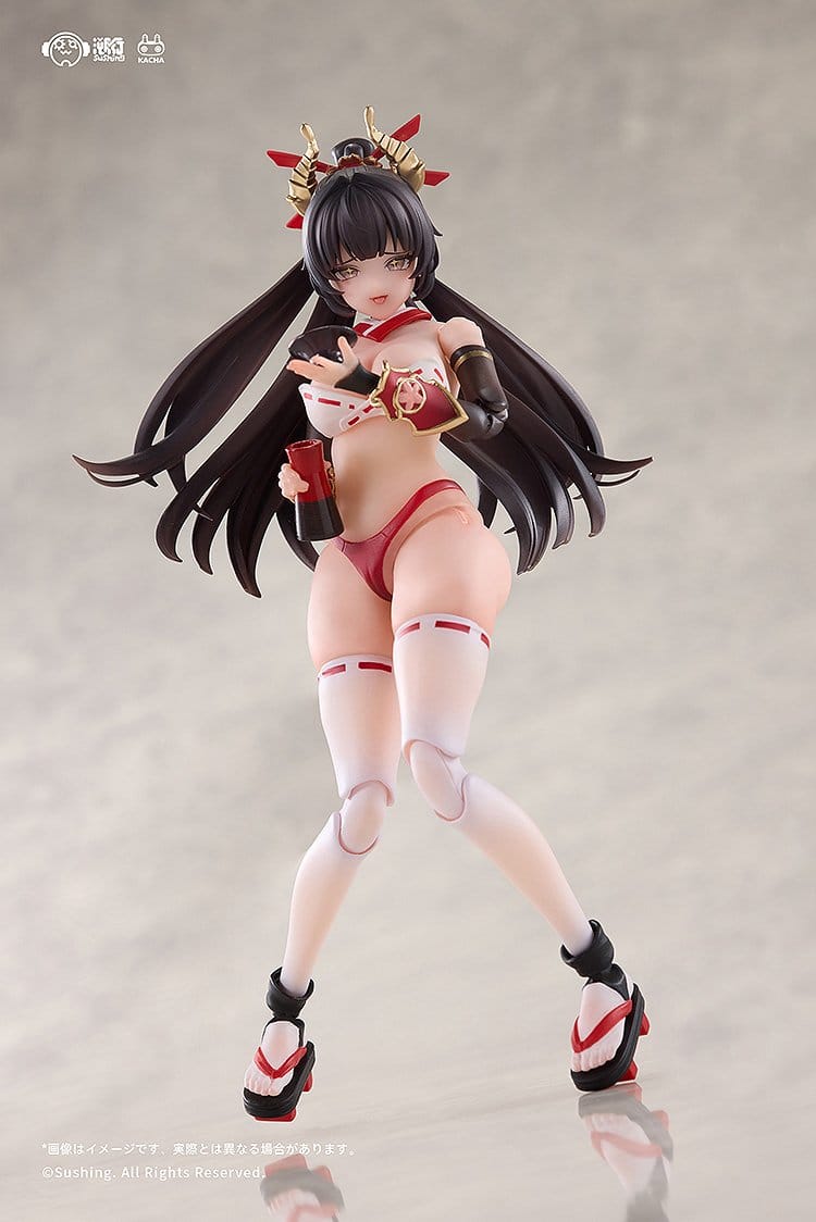 Combat Priestess - Sakura Uefuji - Action-Figur 1/12 (Sushing)