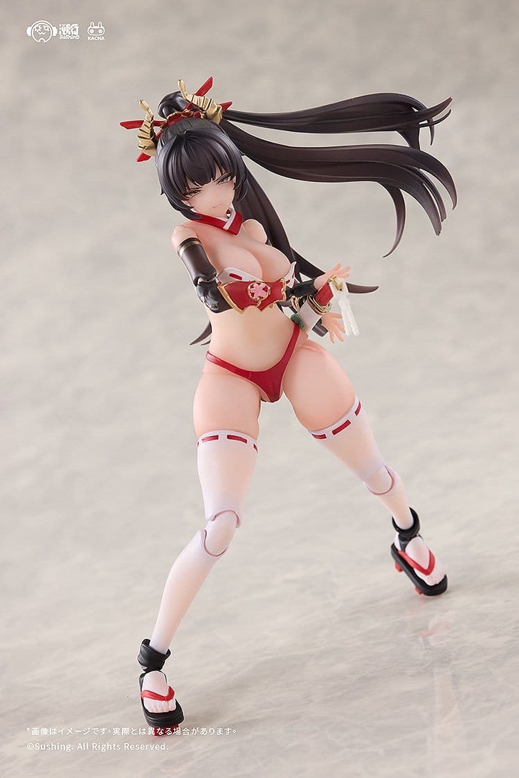 Combat Priestess - Sakura Uefuji - Action-Figur 1/12 (Sushing)