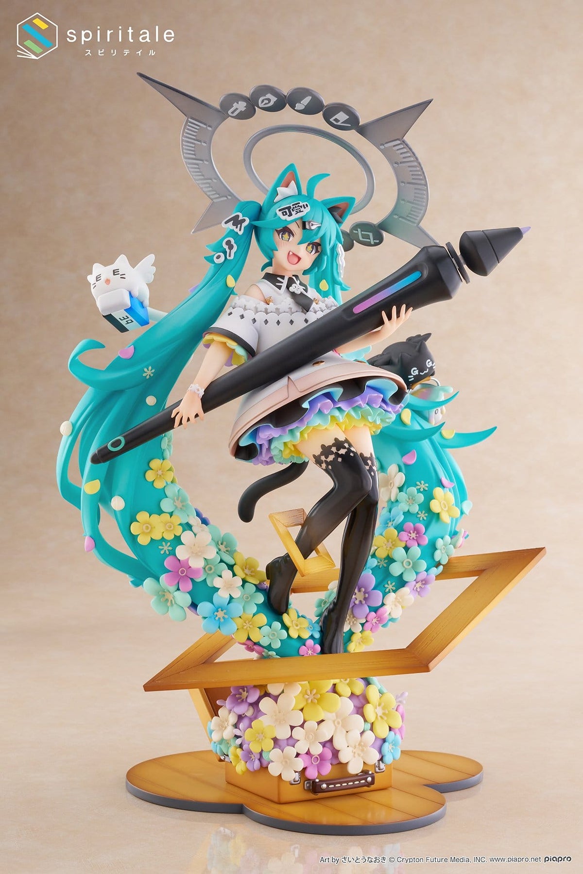 Hatsune Miku x Naoki Saito - The Painter - My Figure Making! Figur 1/7 (Taito)