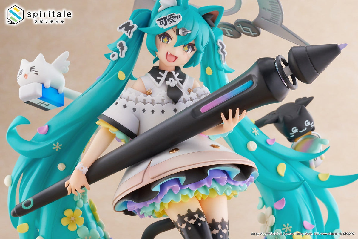 Hatsune Miku x Naoki Saito - The Painter - My Figure Making! Figur 1/7 (Taito)
