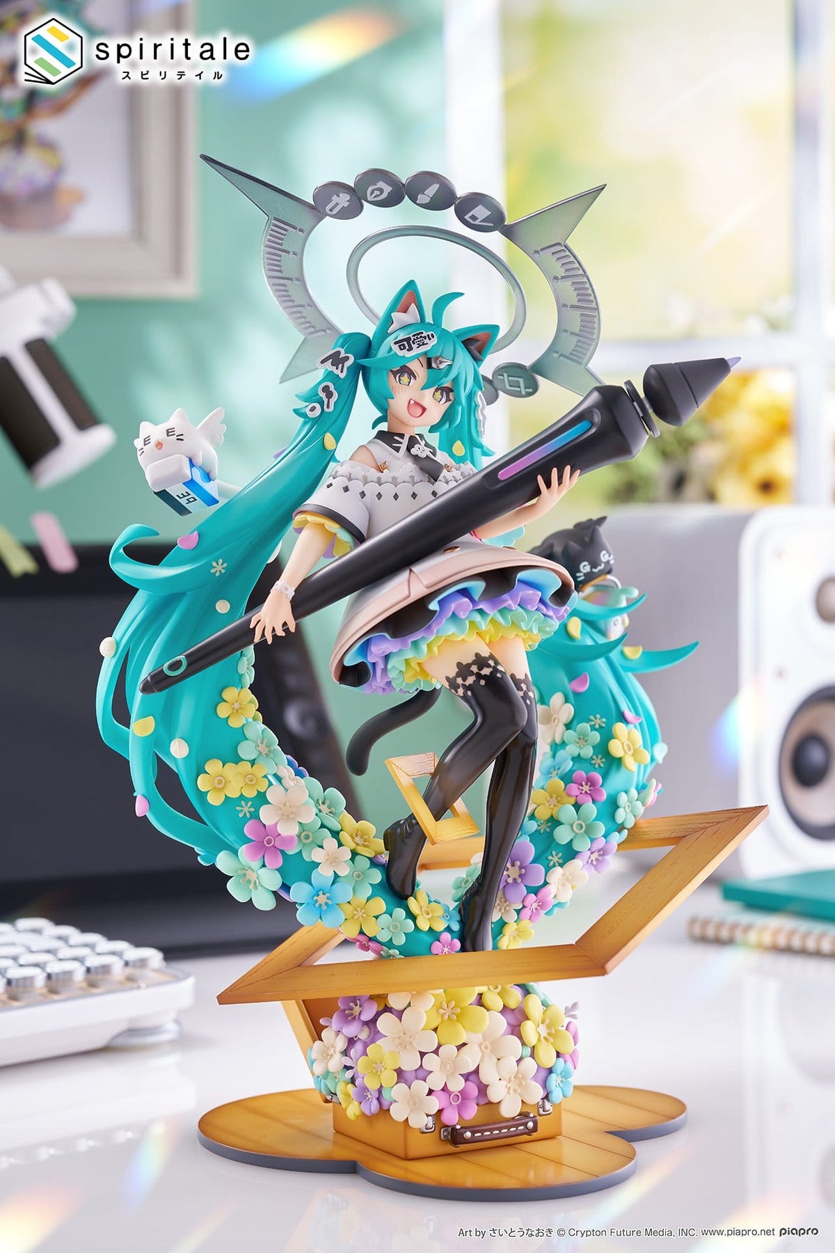 Hatsune Miku x Naoki Saito - The Painter - My Figure Making! Figur 1/7 (Taito)
