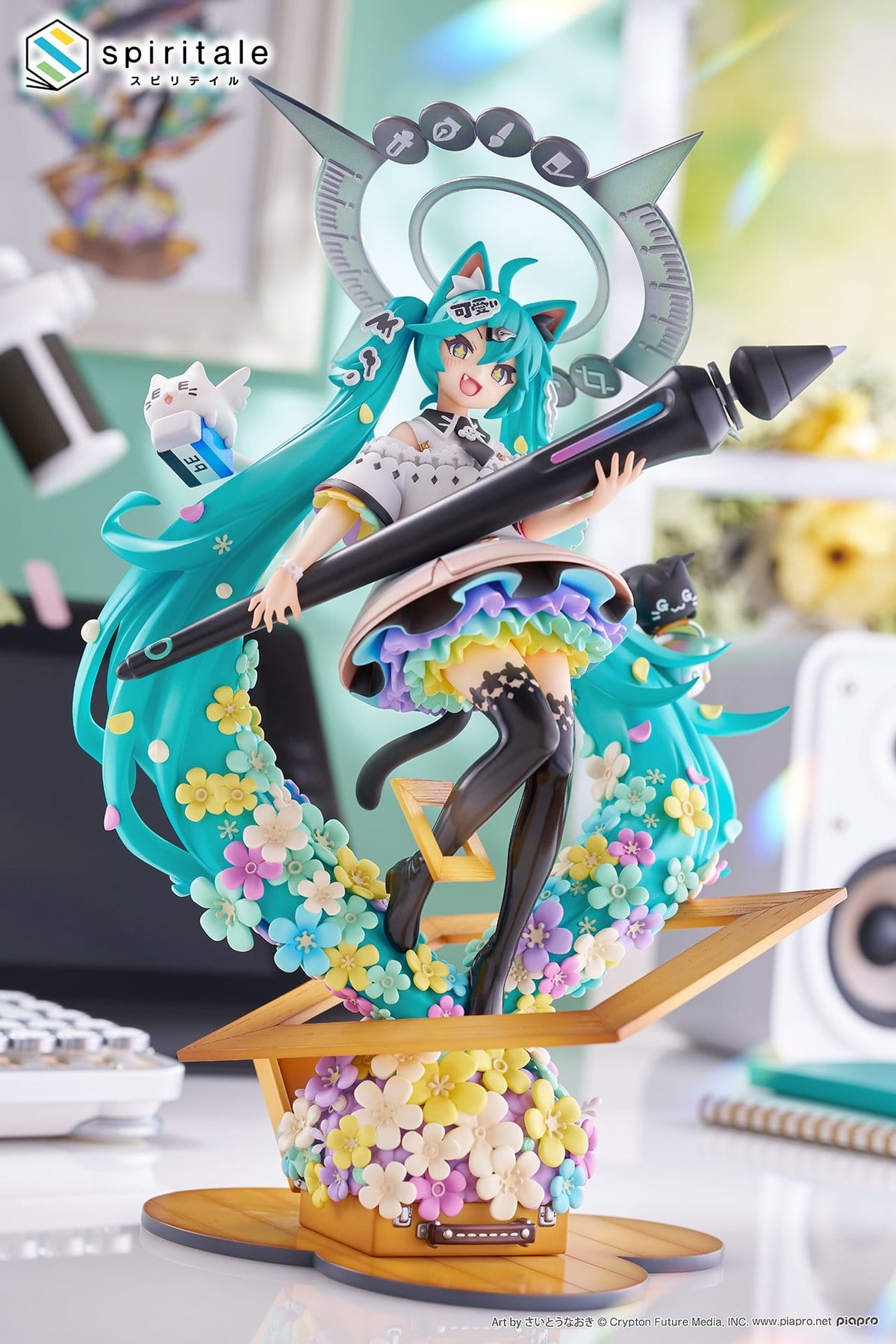 Hatsune Miku x Naoki Saito - The Painter - My Figure Making! Figur 1/7 (Taito)