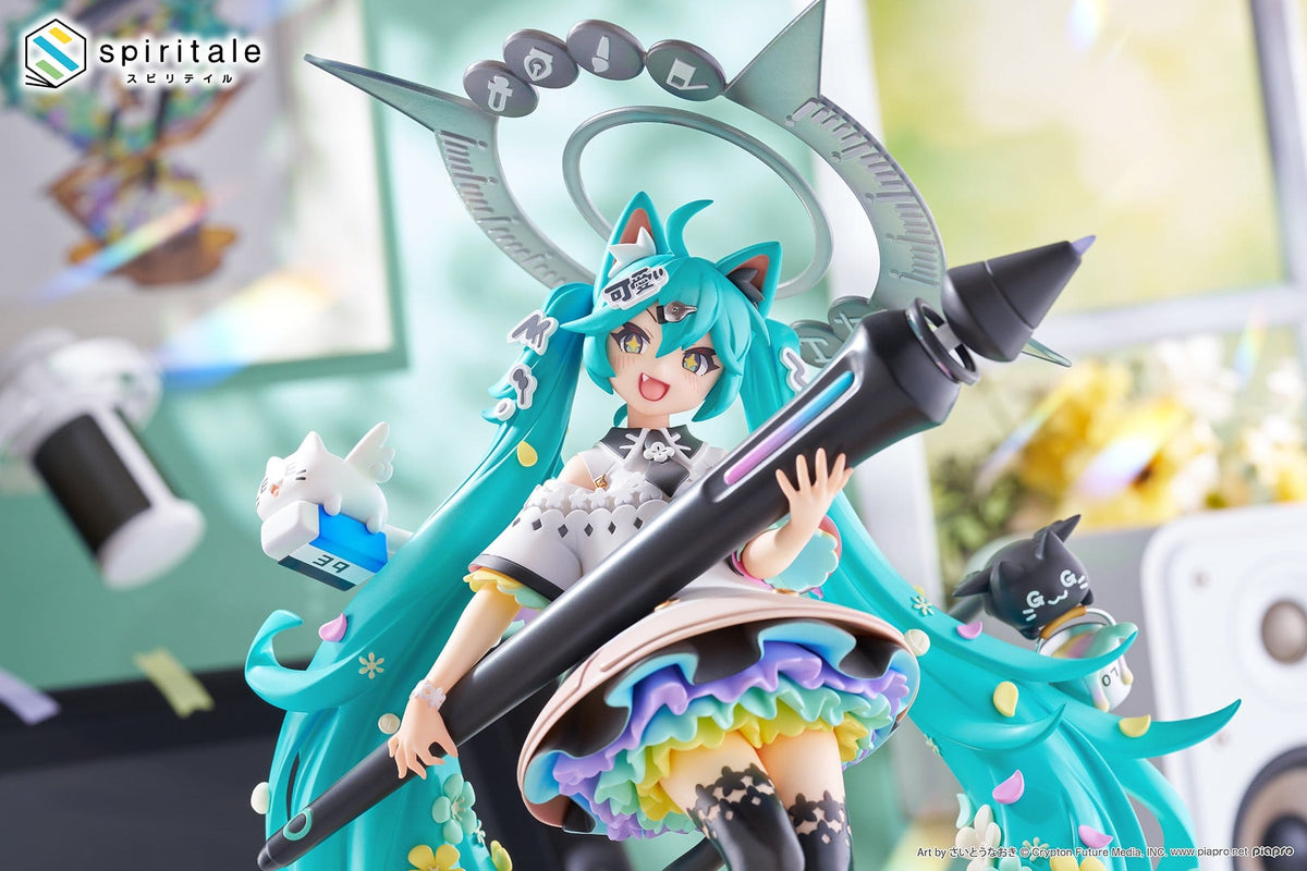 Hatsune Miku x Naoki Saito - The Painter - My Figure Making! Figur 1/7 (Taito)