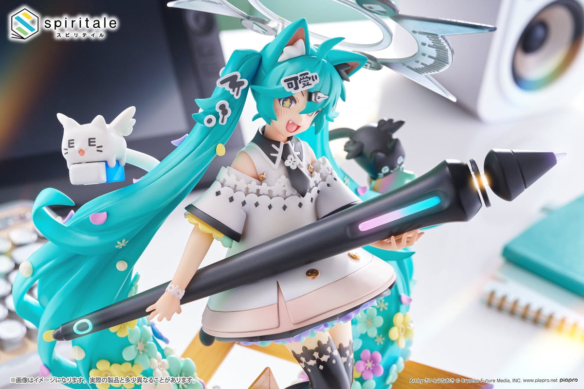 Hatsune Miku x Naoki Saito - The Painter - My Figure Making! Figur 1/7 (Taito)