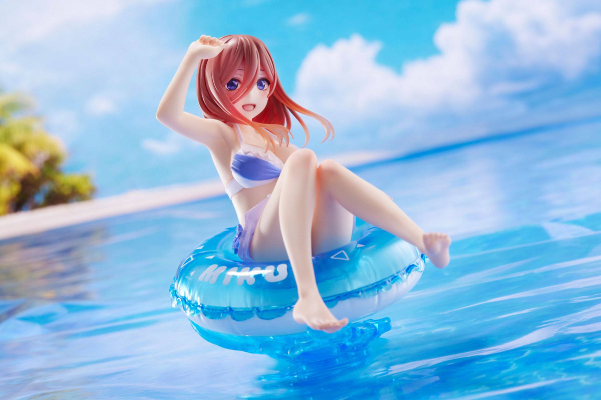 Las quintillizas por excelencia - Miku Nakano - Aqua Float Girls figura (Taito)