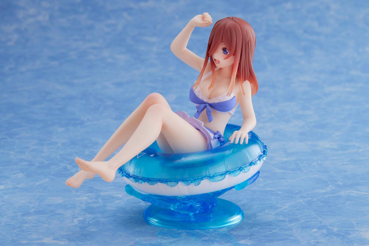 Las quintillizas por excelencia - Miku Nakano - Aqua Float Girls figura (Taito)