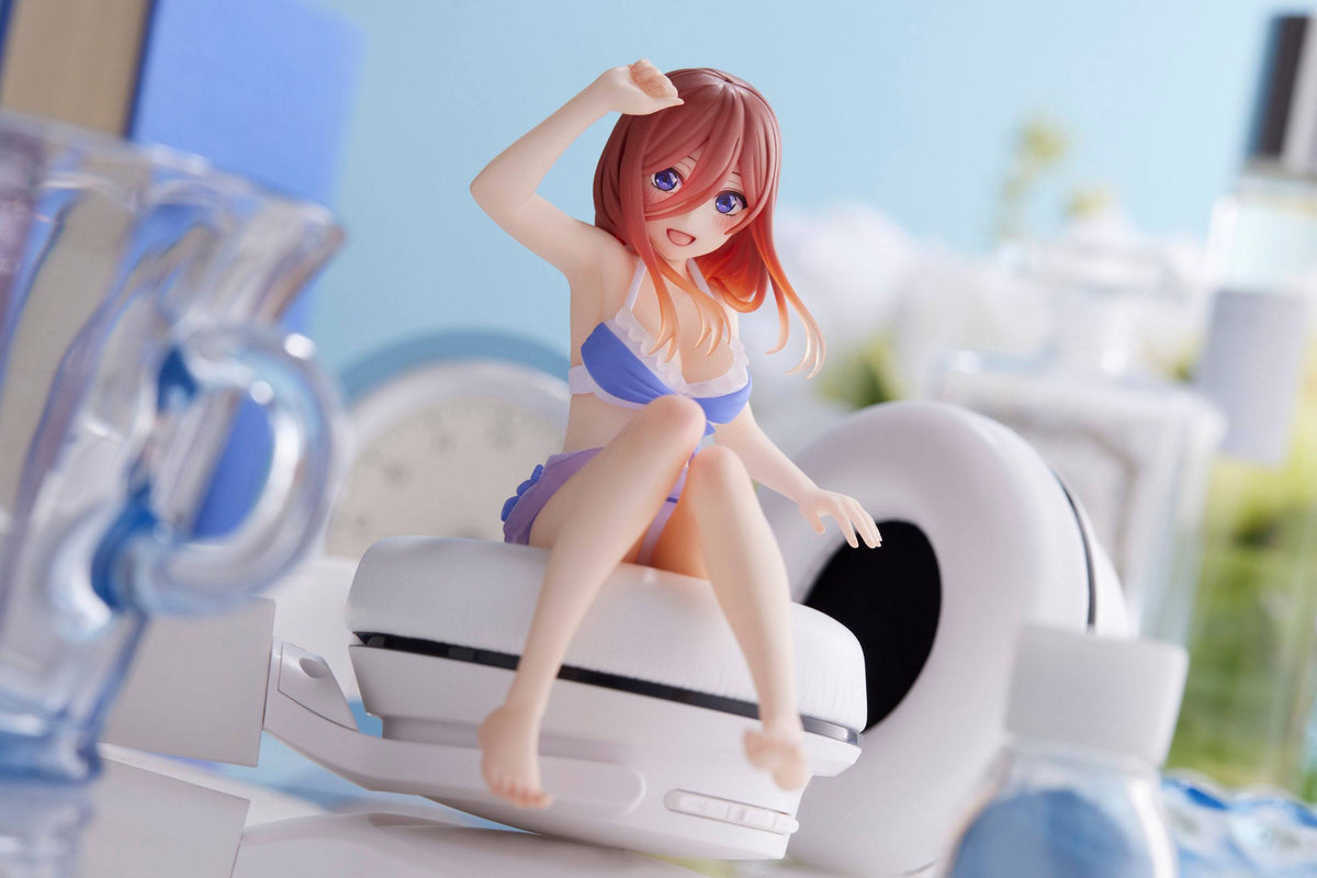 Las quintillizas por excelencia - Miku Nakano - Aqua Float Girls figura (Taito)