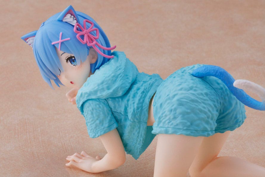 Re: Zero - rem - Cat Roomwear Desktop Cute Figure (Taito)