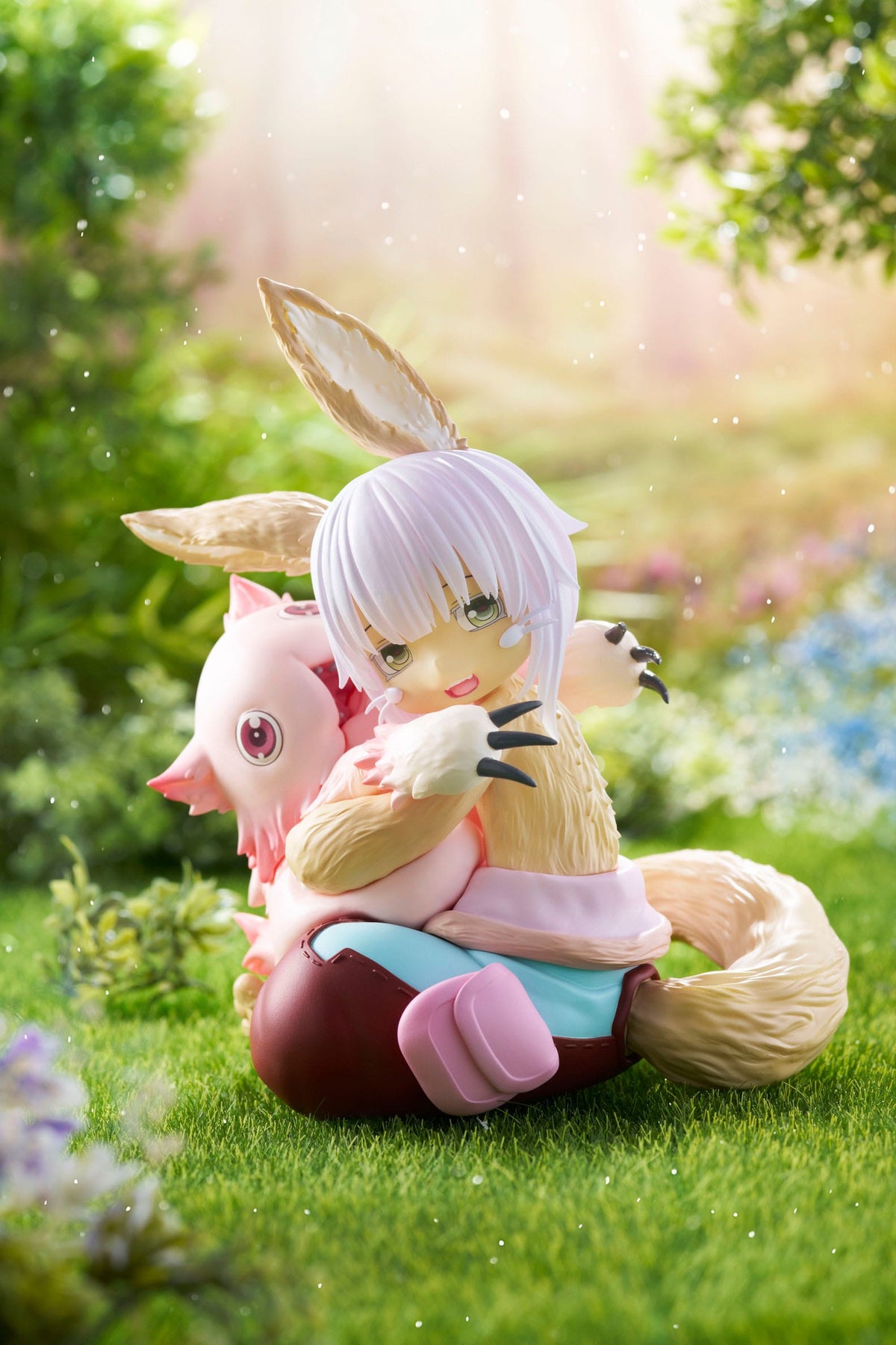 Made in Abyss: The Golden City of the Scorching Sun - Sun Nanachi & Mitty - Desktop Cute Figur (Taito)