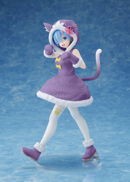 Re:Zero - Rem - Puck Outfit Renewal Edition Figur (Taito)