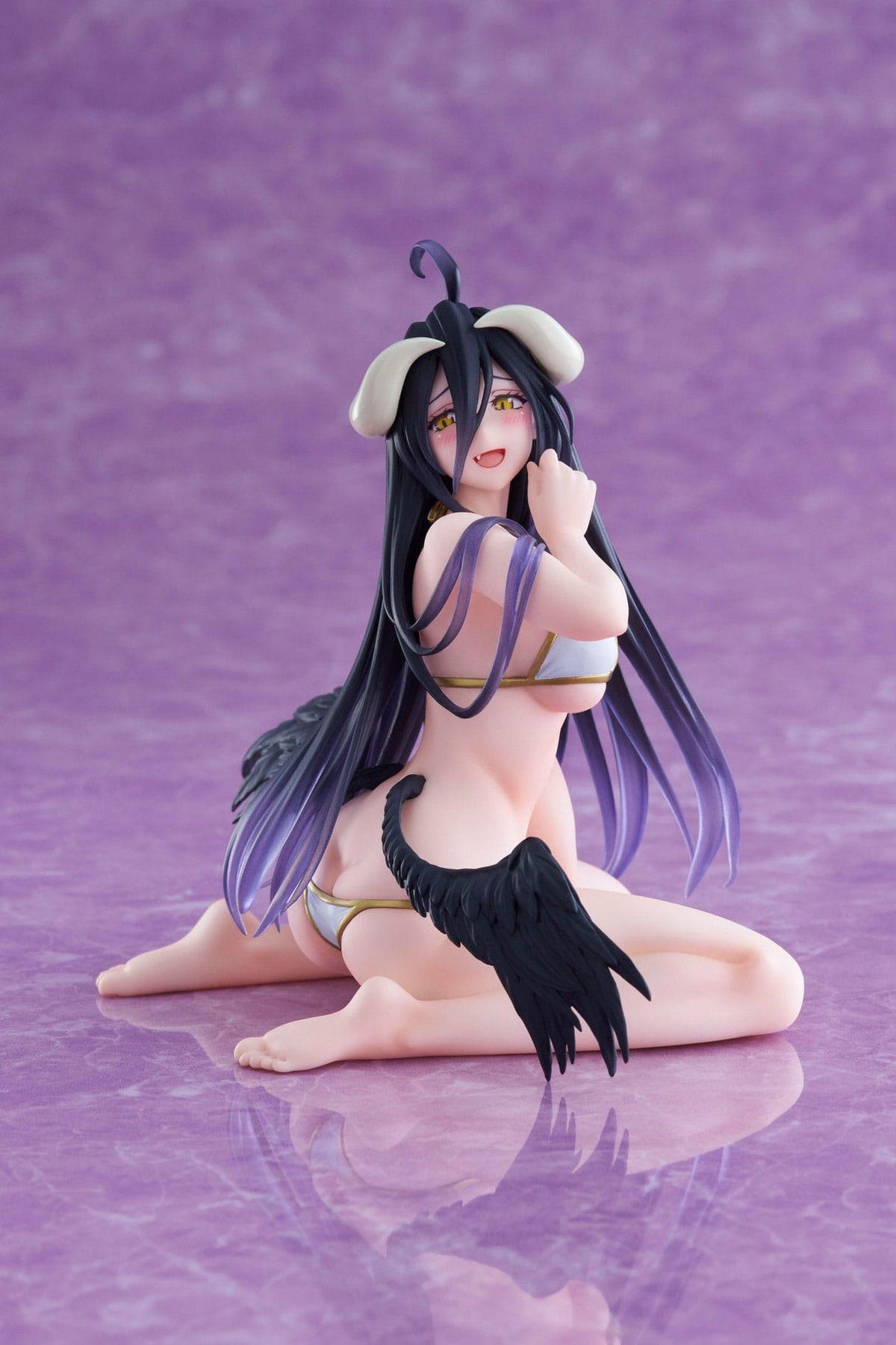 Overlord IV - Albedo - Swimsuit Desktop Cute Figure (Taito)