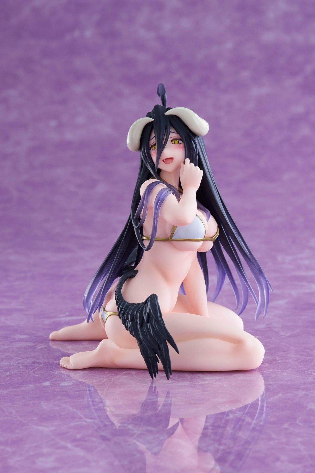 Overlord IV - Albedo - Swimsuit Desktop Cute Figure (Taito)