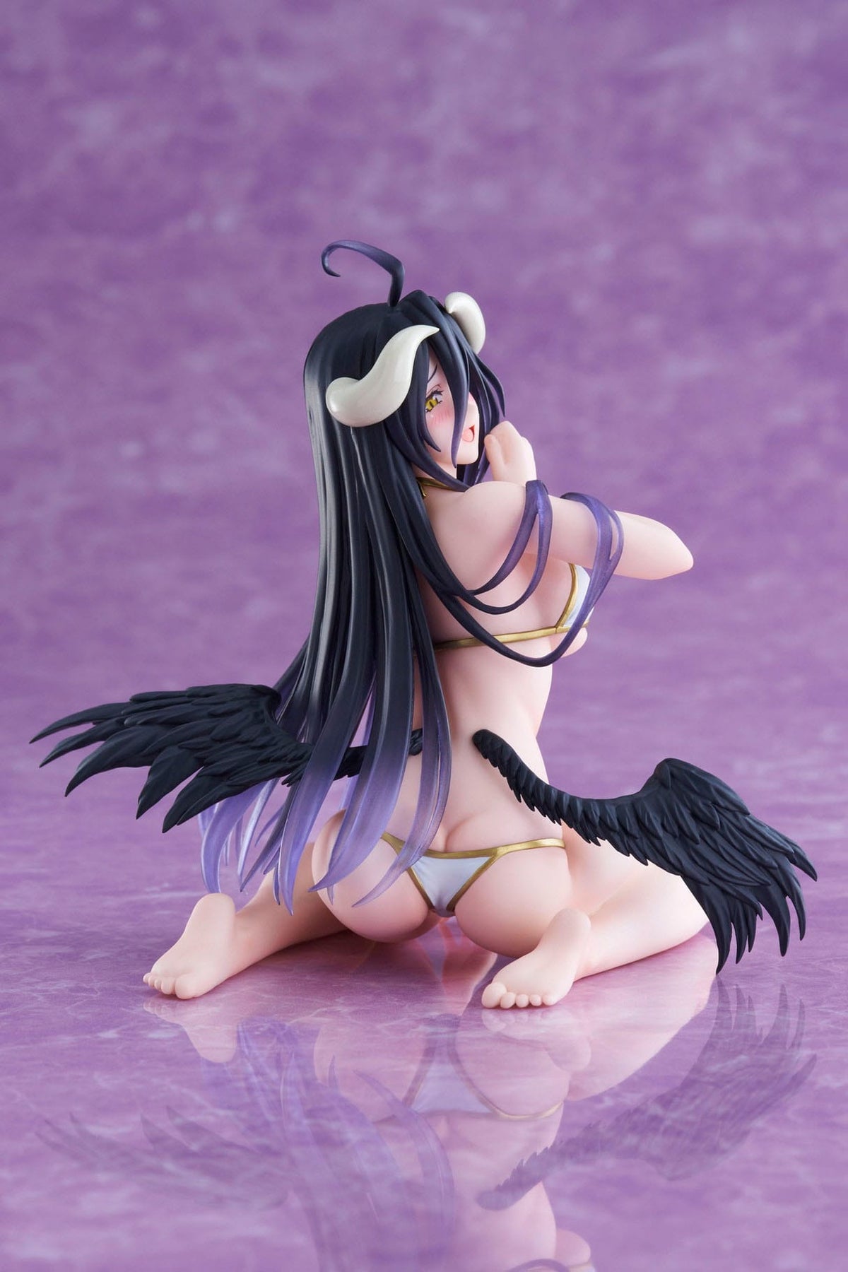 Overlord IV - Albedo - Badpak Desktop Cute Figure (Taito)