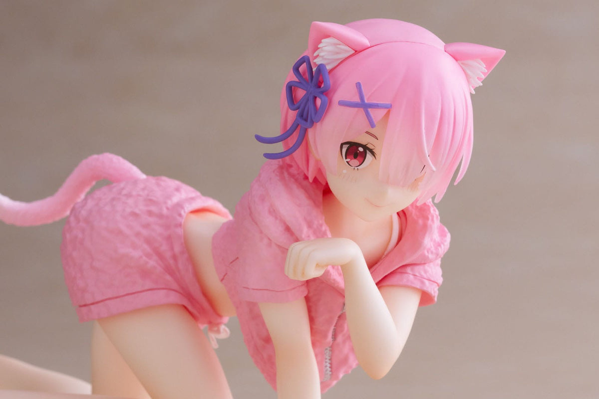 Re: Zero - Ram - Cat Roomwear Desktop Cute Figure (Taito)