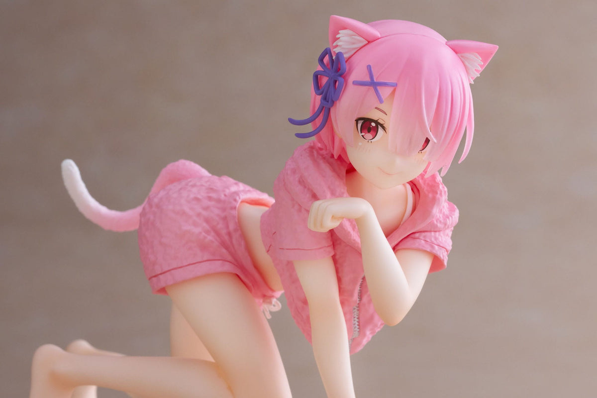 Re:Zero - Ram - Cat Roomwear Desktop Cute figura (Taito)