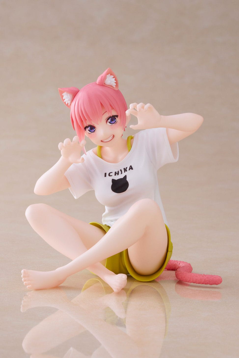 The Quintessential Quintuplets 2 - Ichika Nakano - Newley Written Cat Roomwear Desktop Cute figura (Taito)