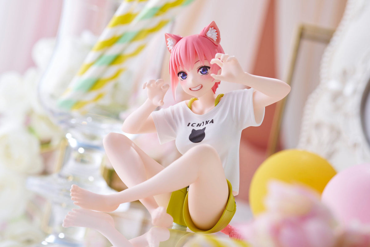 The Quintessential Quintuplets 2 - Ichika Nakano - Newley Written Cat Roomwear Desktop Cute figurine (Taito)