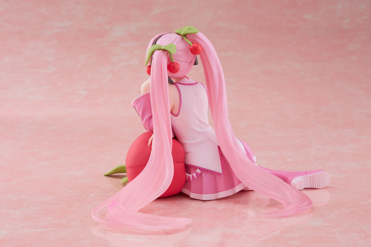 Hatsune Miku - Sakura Miku - Cherry Cushion Desktop Cute figure (Taito)