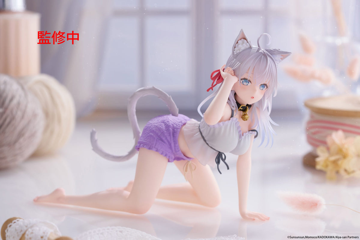 Alya Sometimes Hides Her Feelings in Russian - Alya - Cat Ear Roomwear Desktop Cute Figur (Taito)
