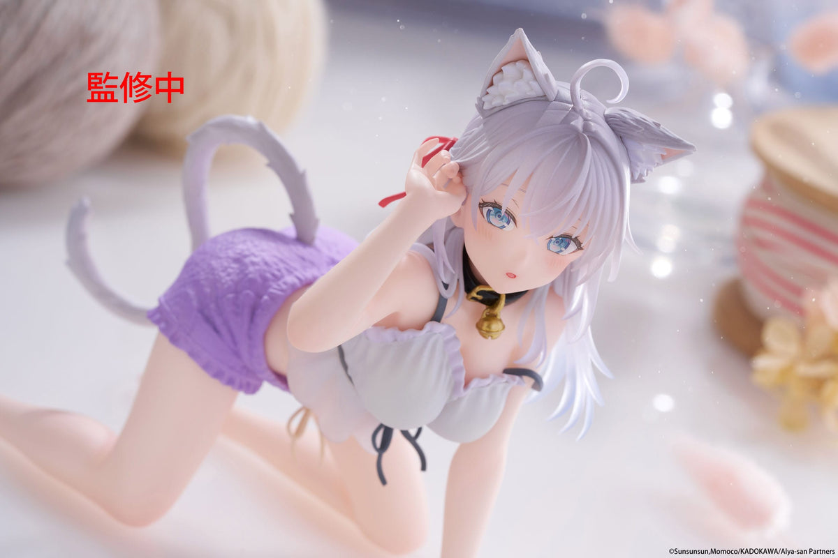 Alya Sometimes Hides Her Feelings in Russian - Alya - Cat Ear Roomwear Desktop Cute Figur (Taito)