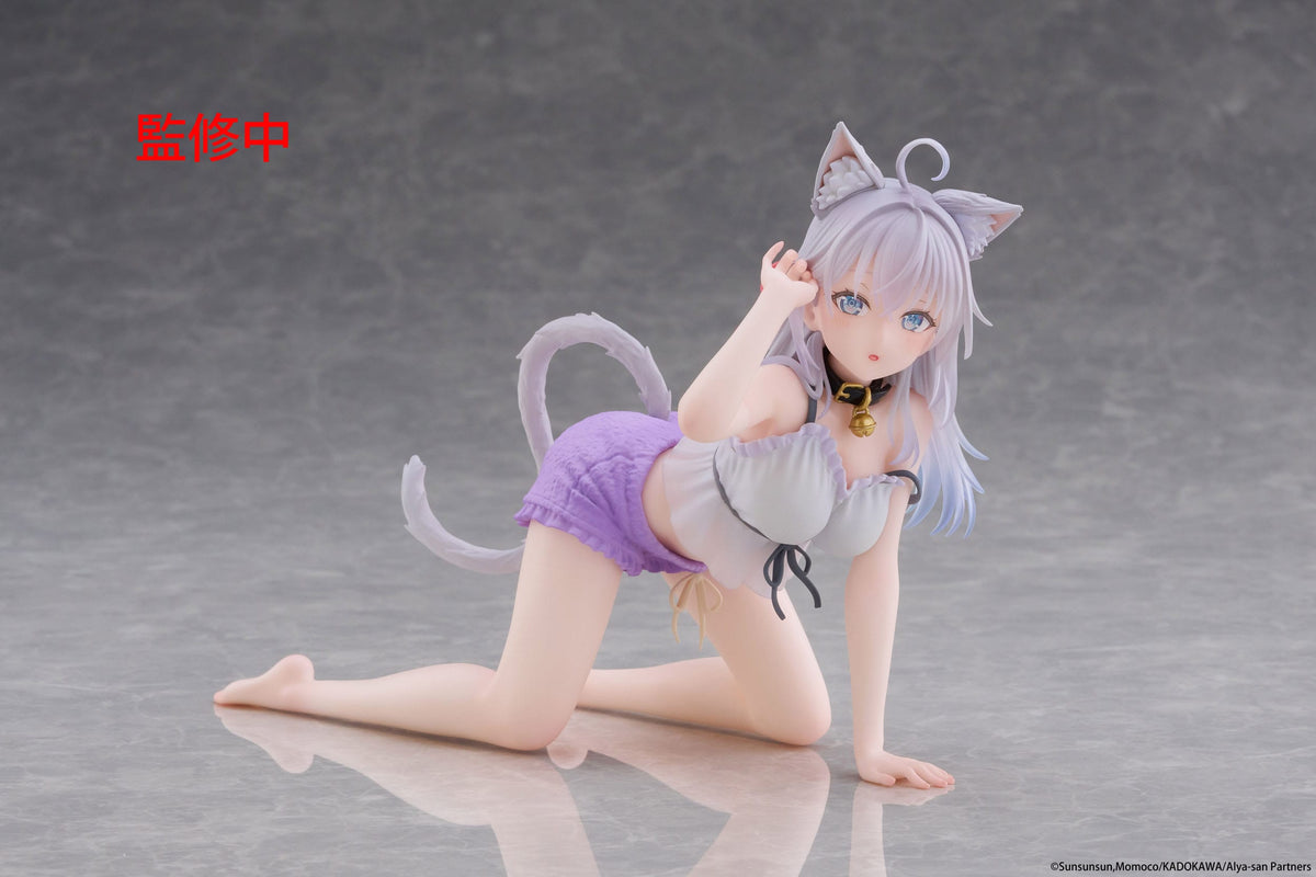 Alya Sometimes Hides Her Feelings in Russian - Alya - Cat Ear Roomwear Desktop Cute Figur (Taito)