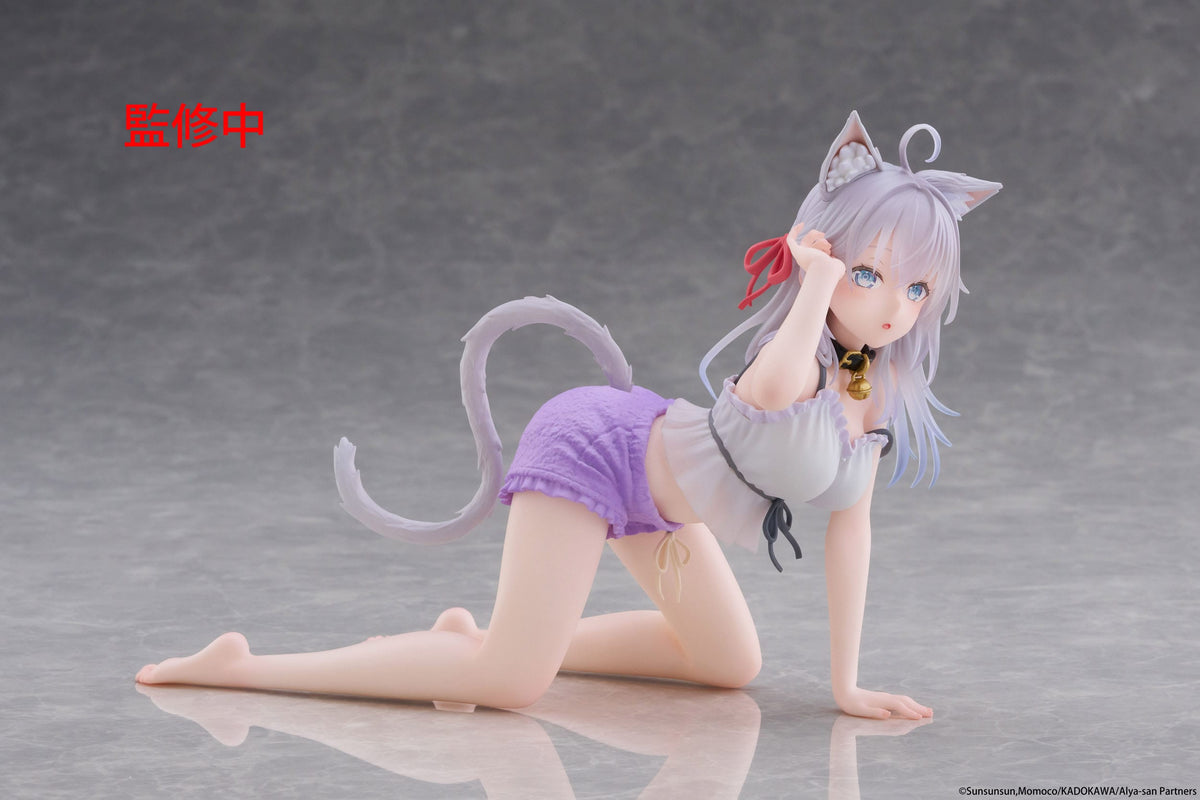 Alya Sometimes Hides Her Feelings in Russian - Alya - Cat Ear Roomwear Desktop Cute Figur (Taito)