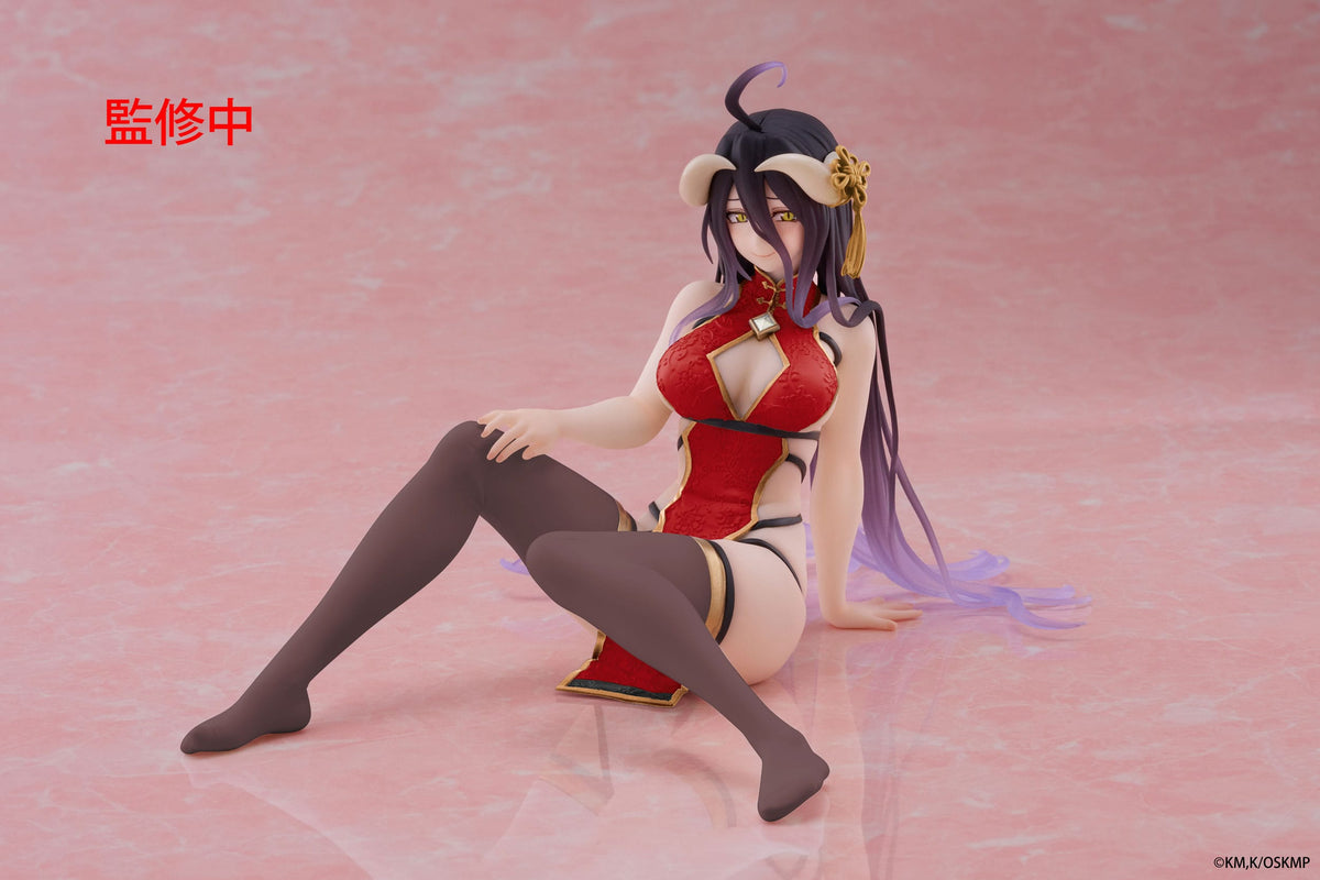 Overlord - Albedo - Chinese Dress Desktop Cute Renewal Figur (Taito)