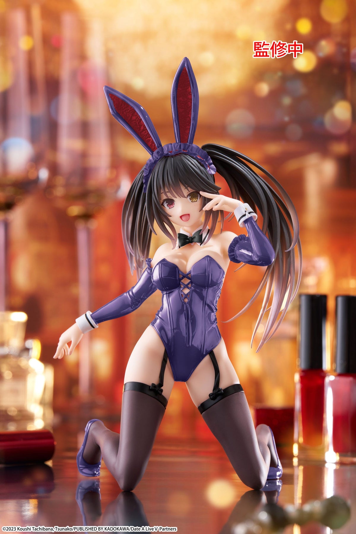 Date A Live V - Kurumi Tokisaki - Bunny Desktop Cute Renewal Figur (Taito)