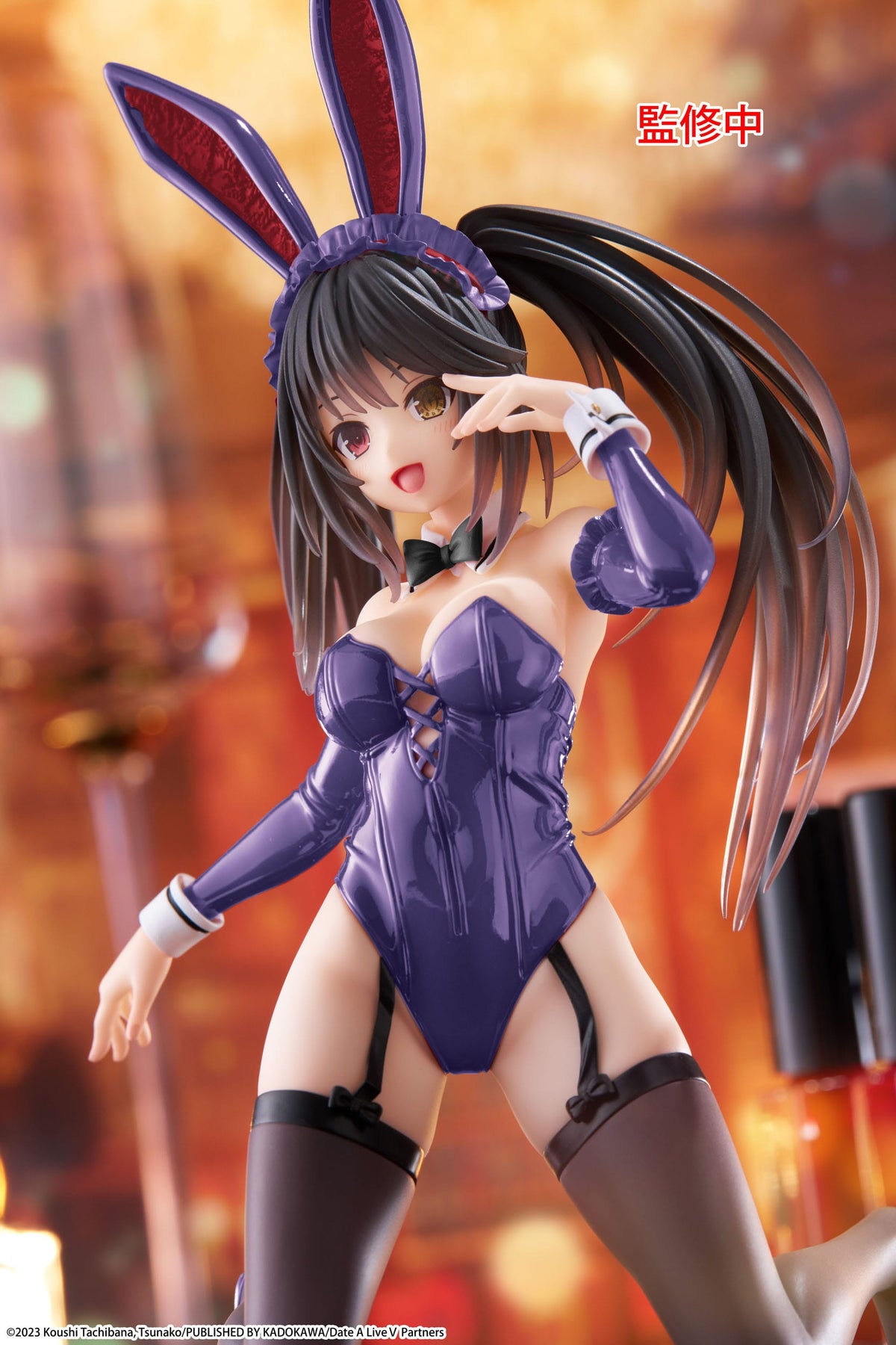 Date A Live V - Kurumi Tokisaki - Bunny Desktop Cute Renewal Figur (Taito)