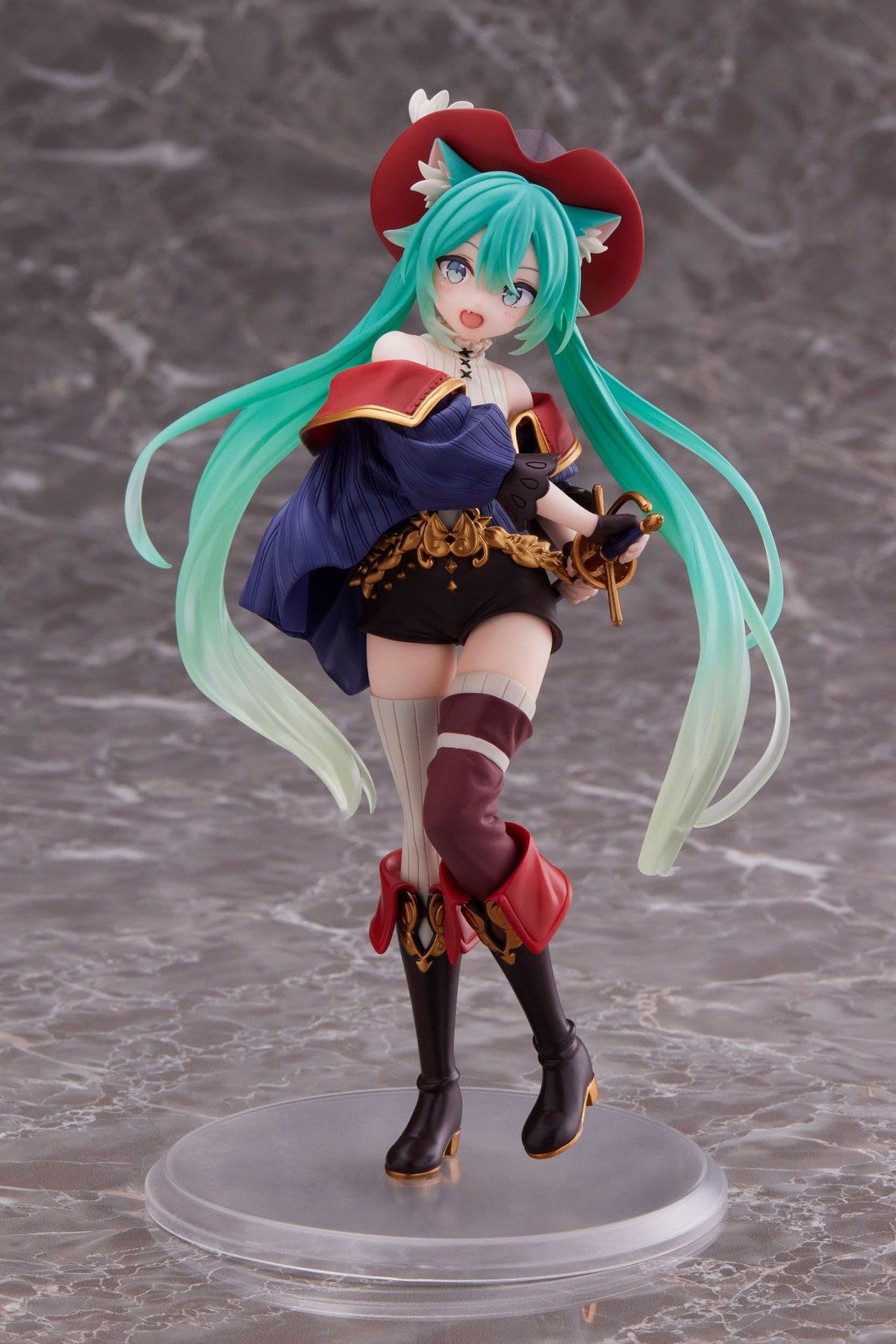 Hatsune Miku - Wonderland - Puss in Boots Figur (Taito) (re-run)