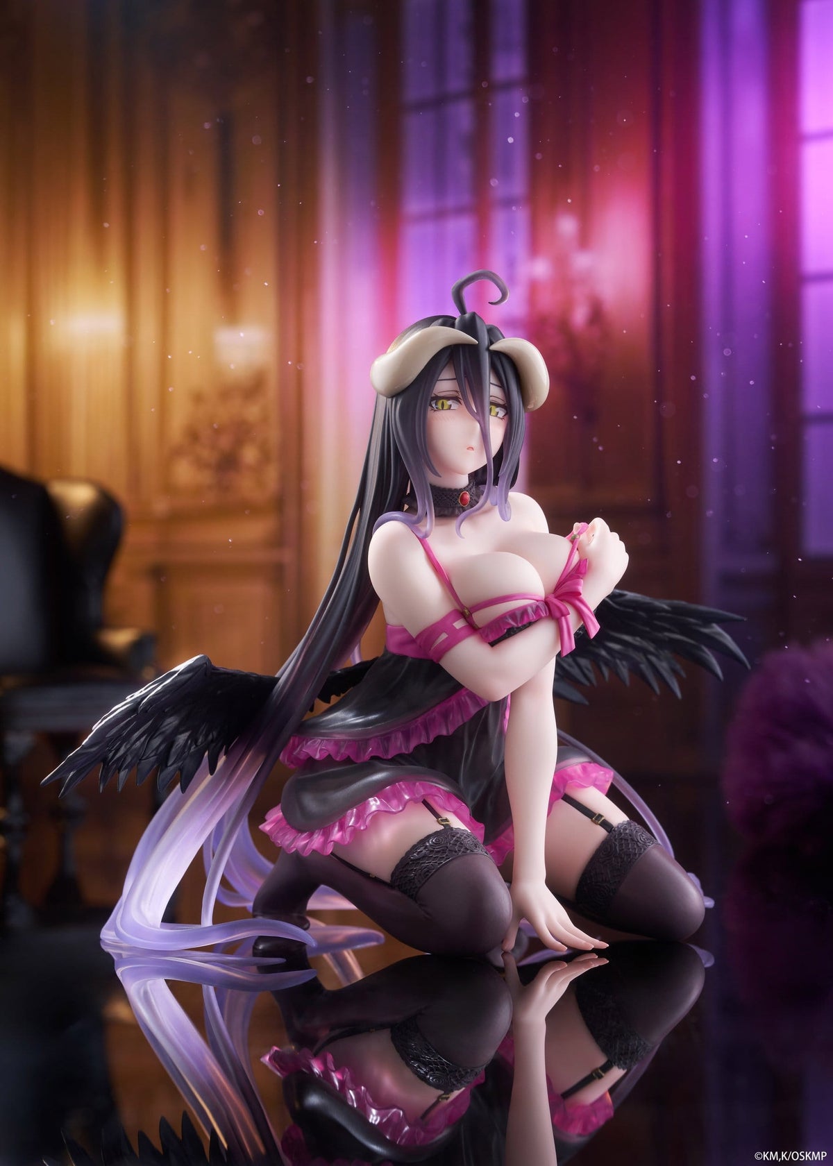 Overlord - Albedo - Negligee Desktop Cute Figur (Taito)
