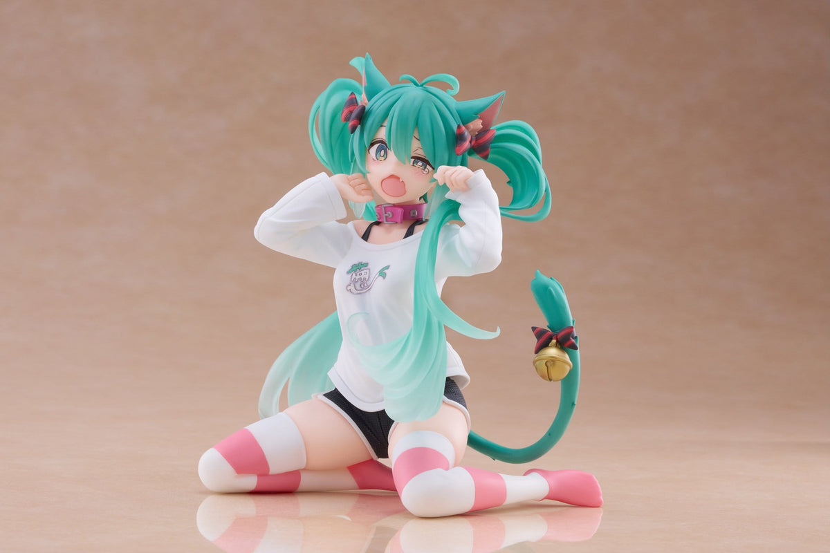 Hatsune Miku - Nekomimi Cat Ear T-Shirt - Desktop Cute Figur (Taito) (re-run)