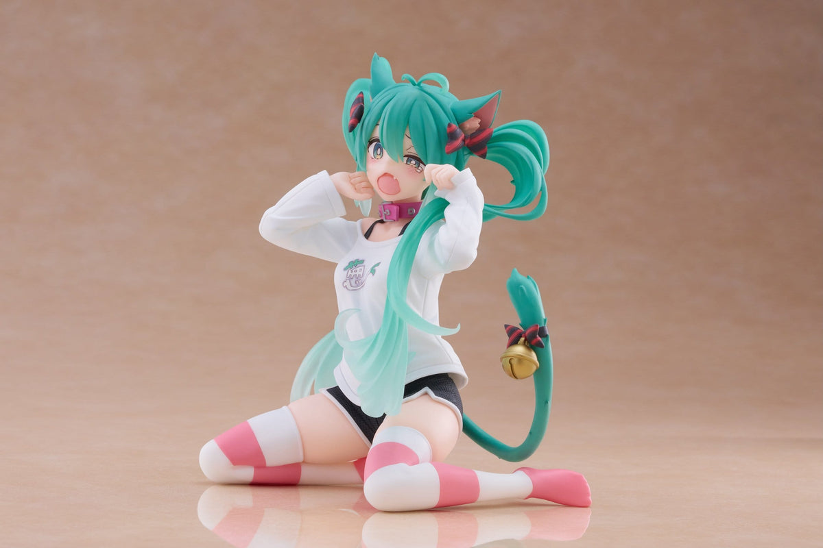 Hatsune Miku - Nekomimi Cat Ear T-Shirt - Desktop Cute Figur (Taito) (re-run)
