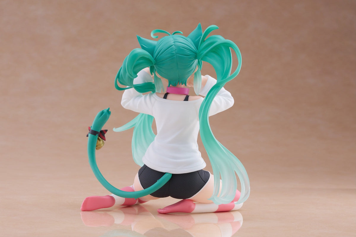 Hatsune Miku - Nekomimi Cat Ear T-Shirt - Desktop Cute Figur (Taito) (re-run)