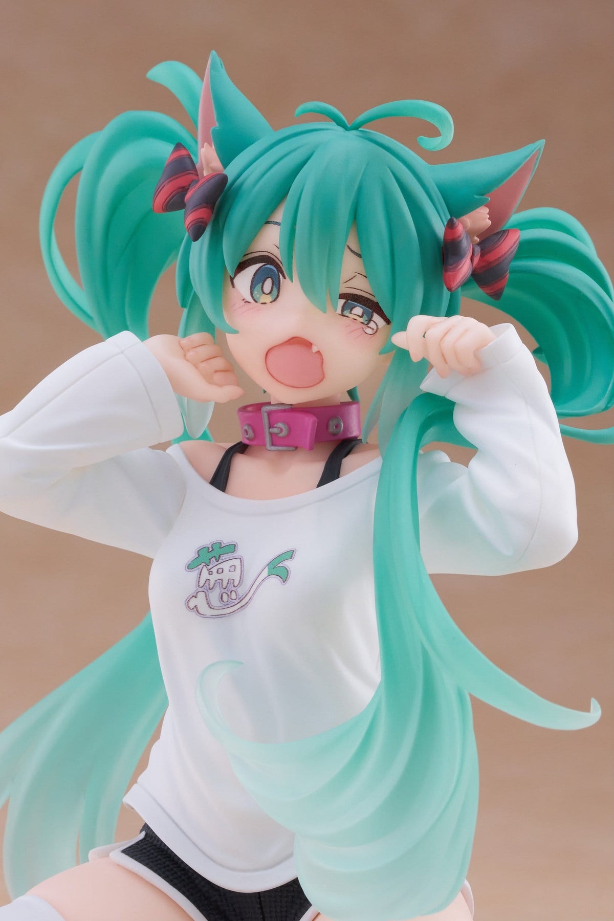 Hatsune Miku - Nekomimi Cat Ear T-Shirt - Desktop Cute Figur (Taito) (re-run)