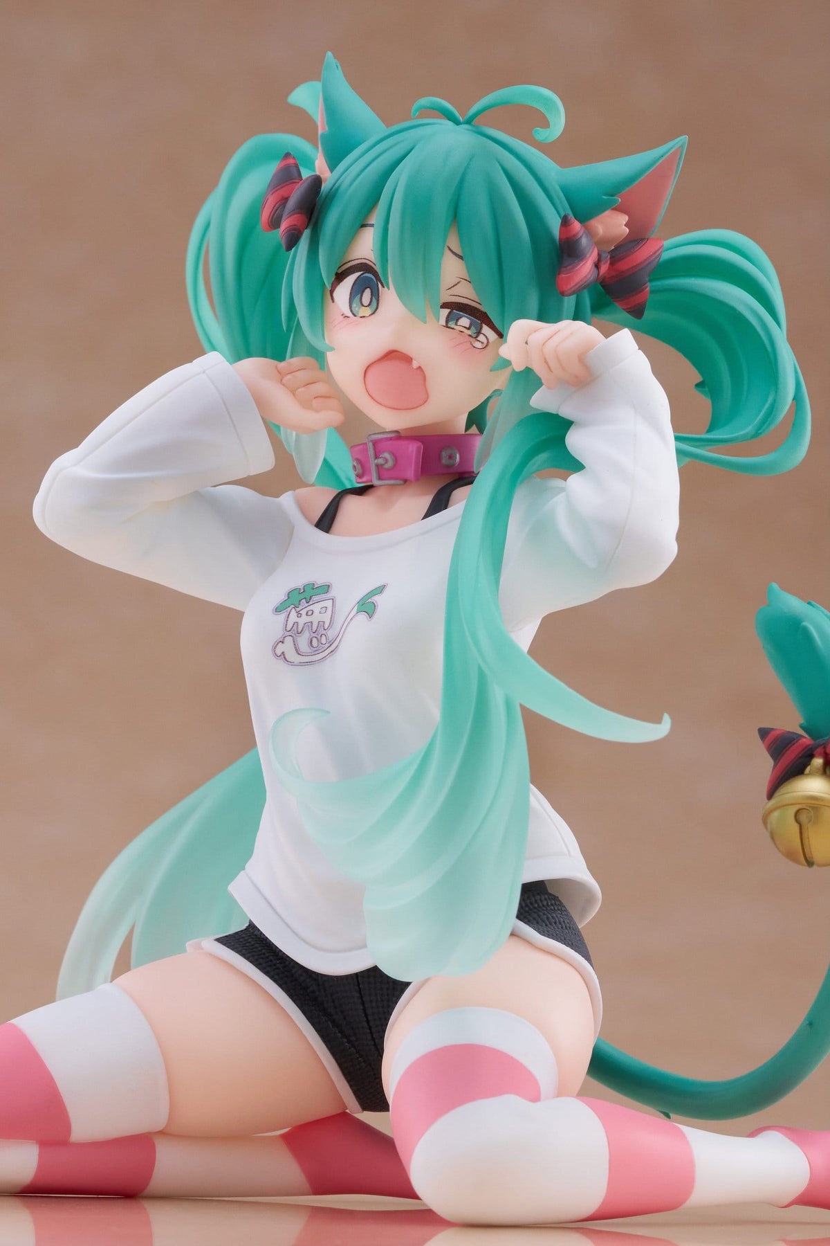 Hatsune Miku - Nekomimi Cat Ear T-Shirt - Desktop Cute Figur (Taito) (re-run)