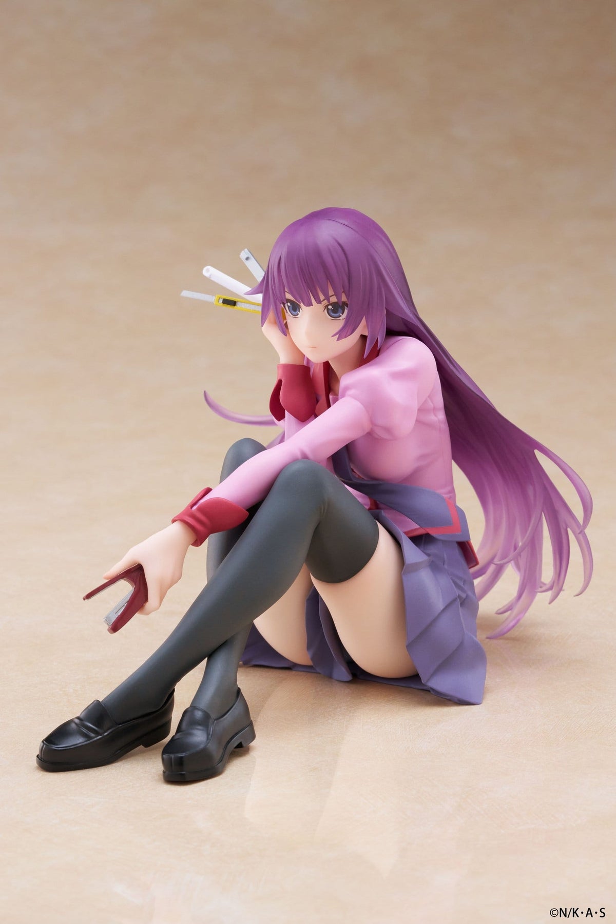 Monogatari - Hitagi Senjougahara - Desktop Cute Figur (Taito) (re-run)