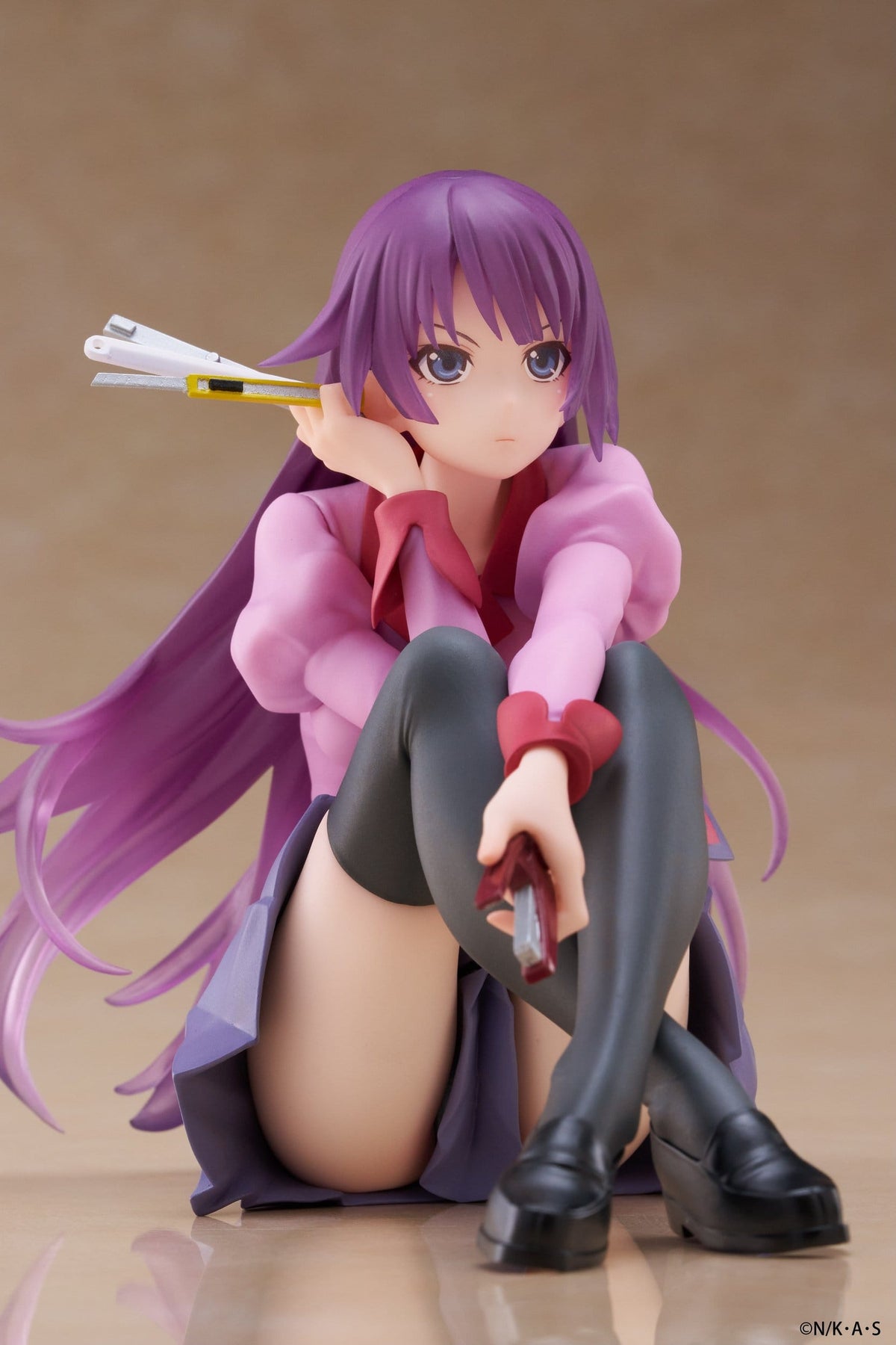 Monogatari - Hitagi Senjougahara - Desktop Cute Figur (Taito) (re-run)