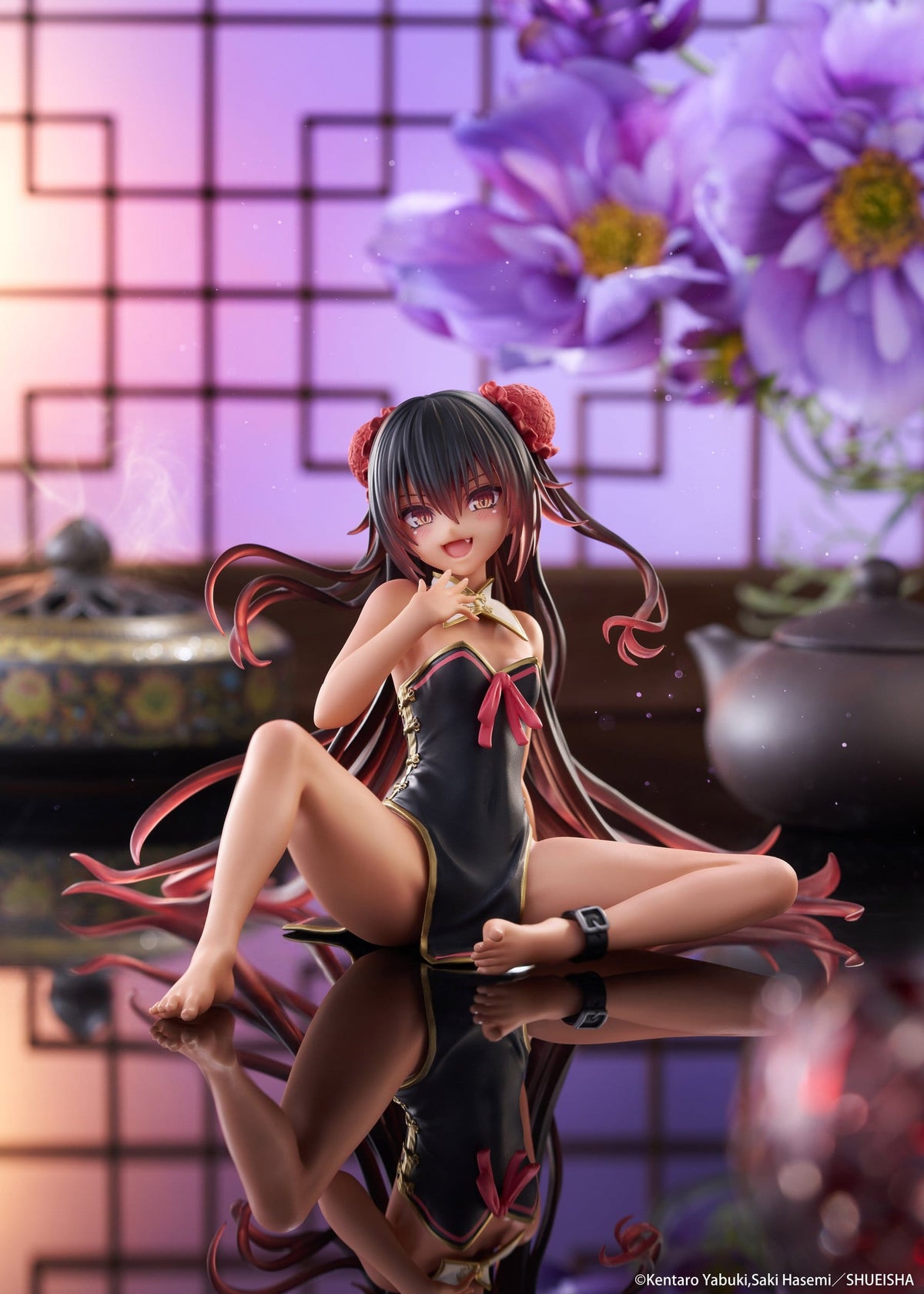 To Love-Ru Darkness - Nemesis - Chinese Dress Desktop Cute Figur (Taito)