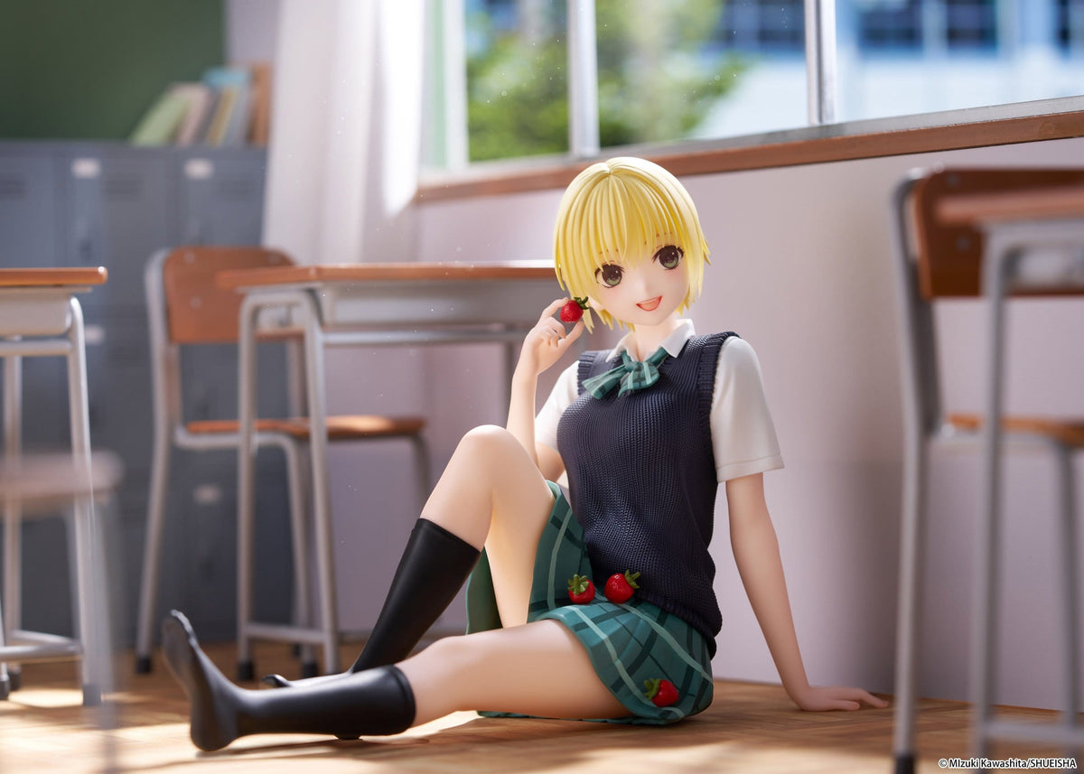 Strawberry 100% - Tsukasa Nishino - School Uniform Desktop Cute Figur (Taito)