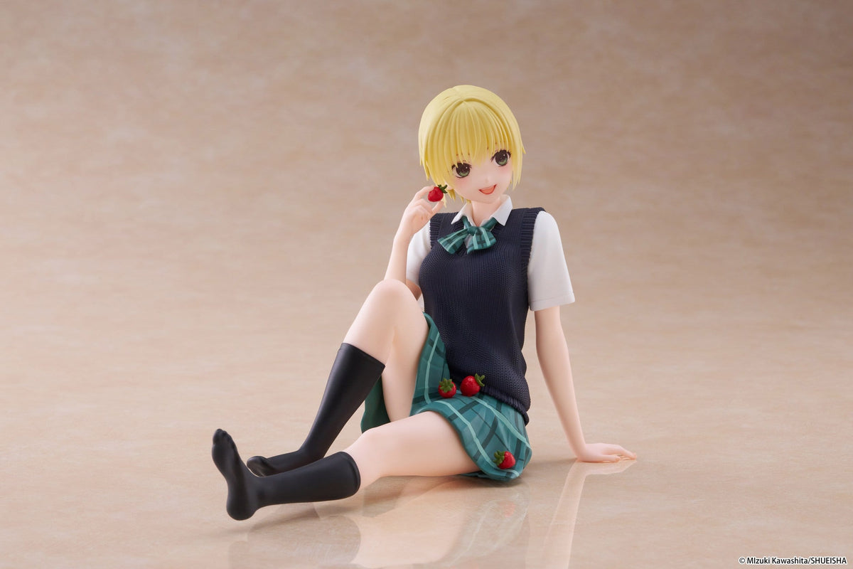 Strawberry 100% - Tsukasa Nishino - School Uniform Desktop Cute Figur (Taito)