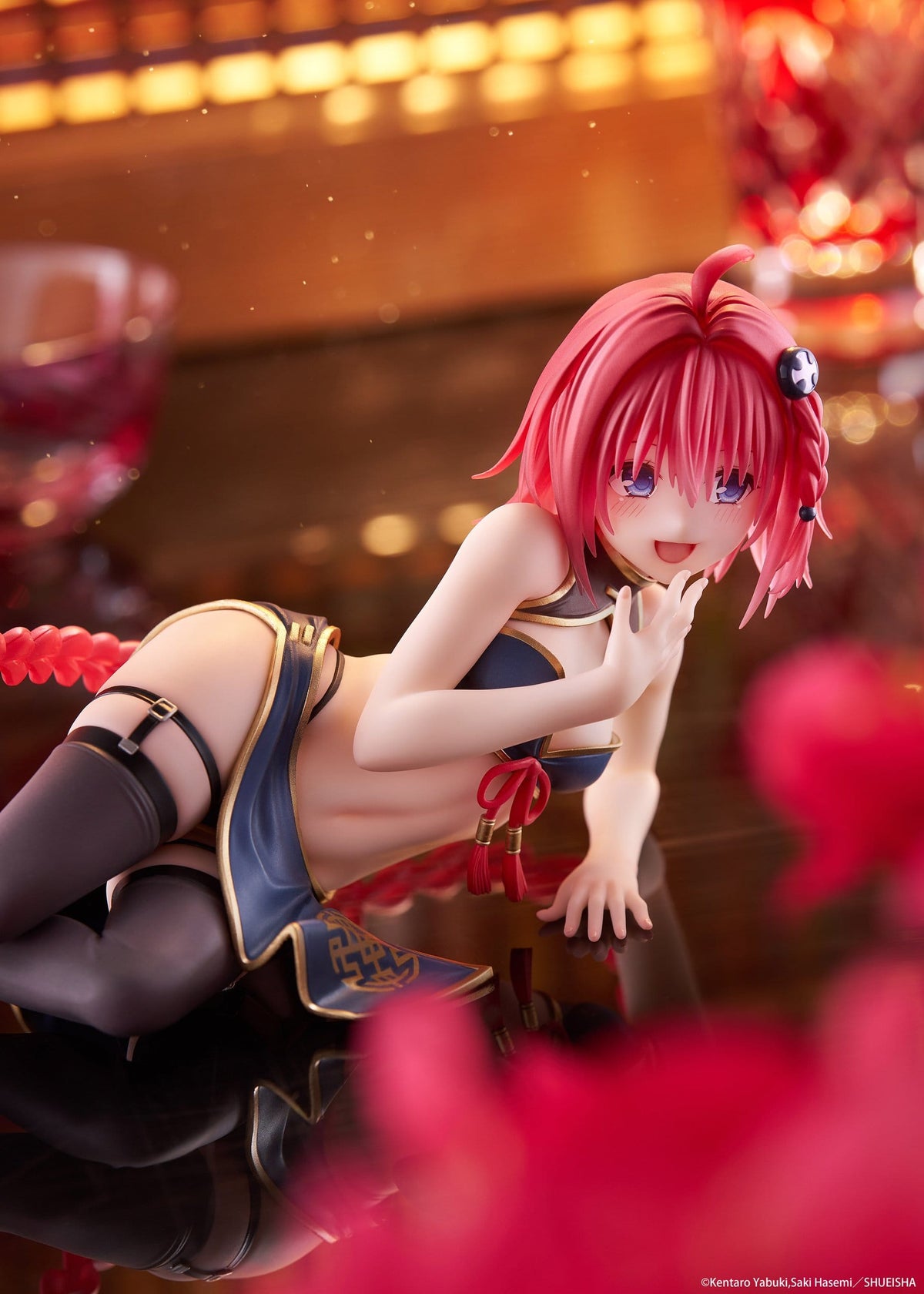 To Love-Ru Darkness - Mea Kurosaki - Chinese Dress Desktop Cute Figur (Taito)