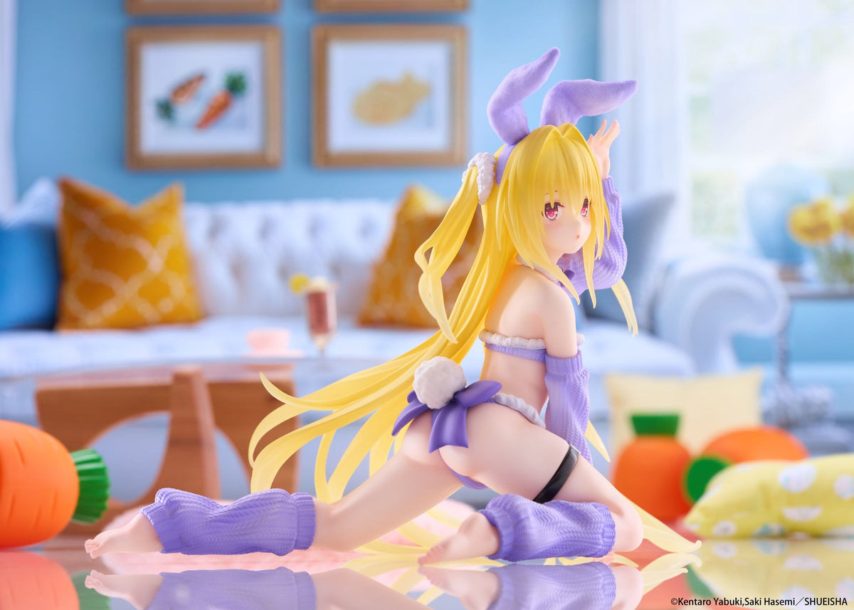 To Love-Ru Darkness - Golden Darkness - Fluffy Bunny Moflock Figur (Taito)