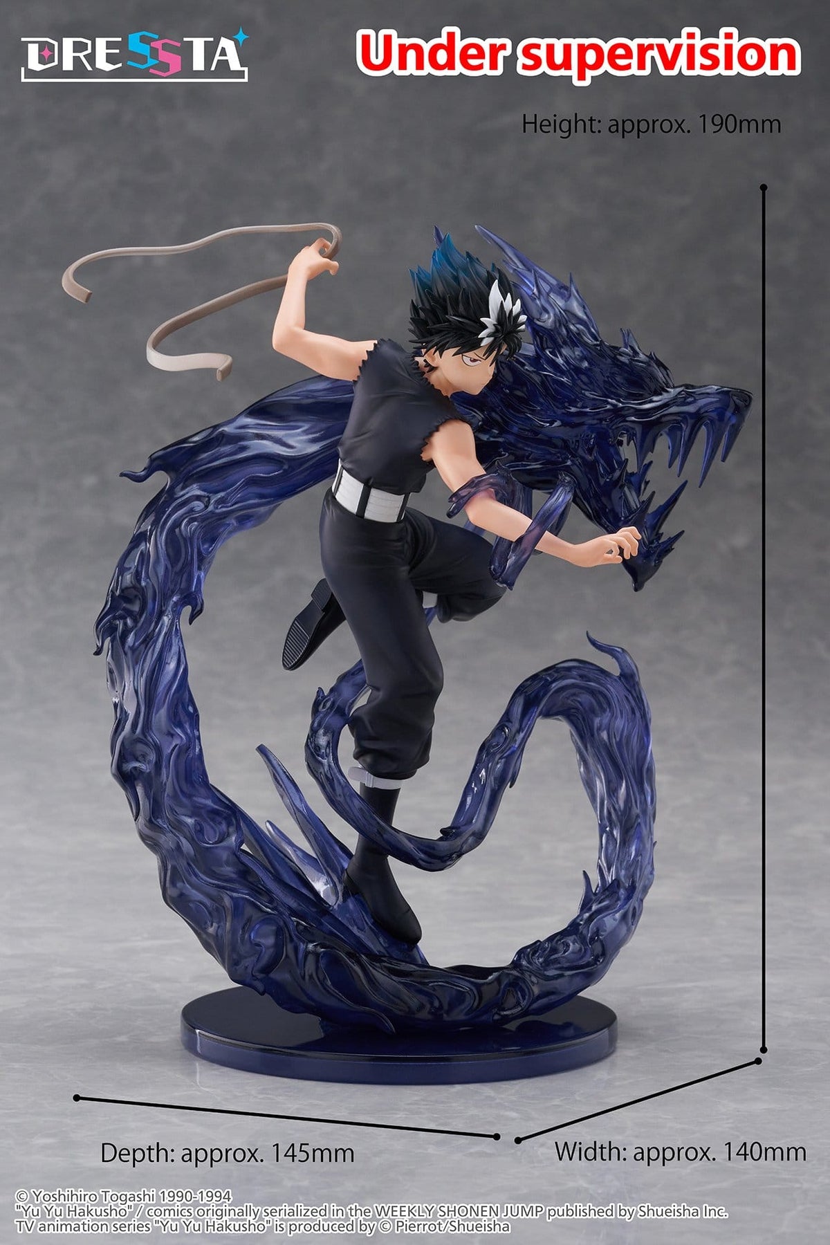 Yu Yu Hakusho - Hiei - Dressta Figur (Taito)