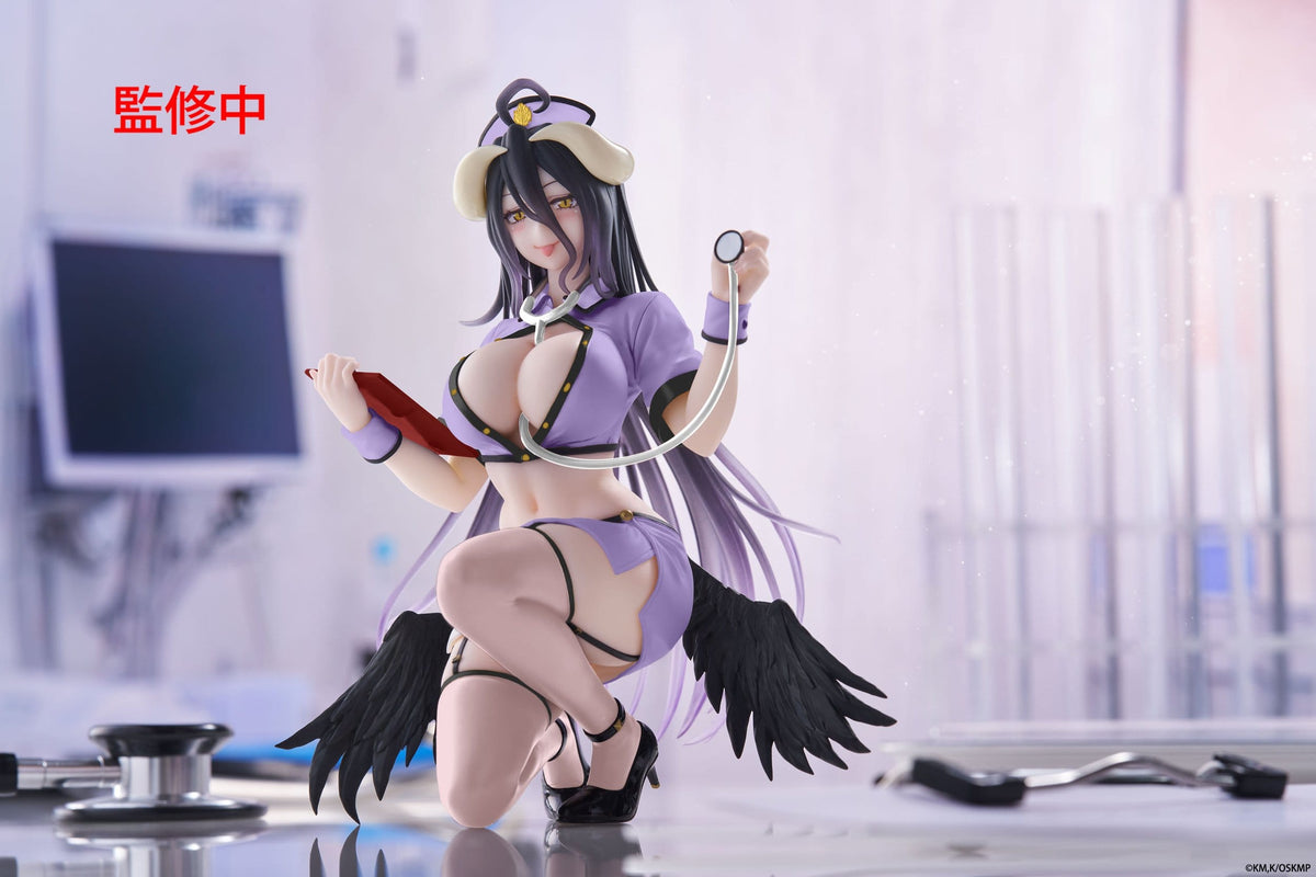 Overlord - Albedo - Nurse Renewal Desktop Cute Figur (Taito)