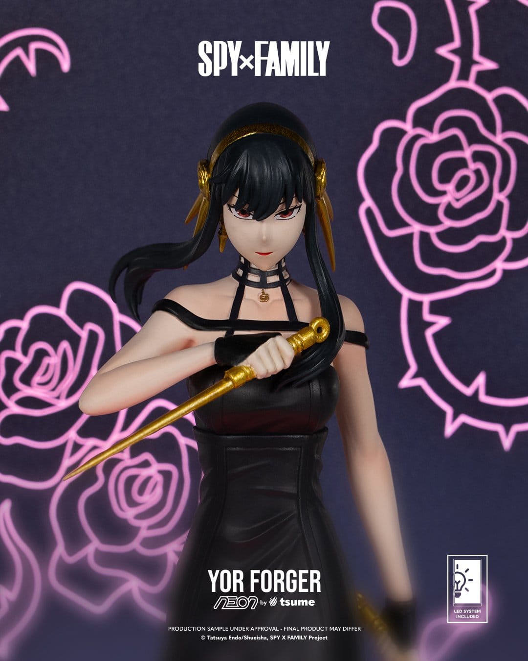 Spy x Family - Yor Forger - Neon Figur 1/9 (Tsume)