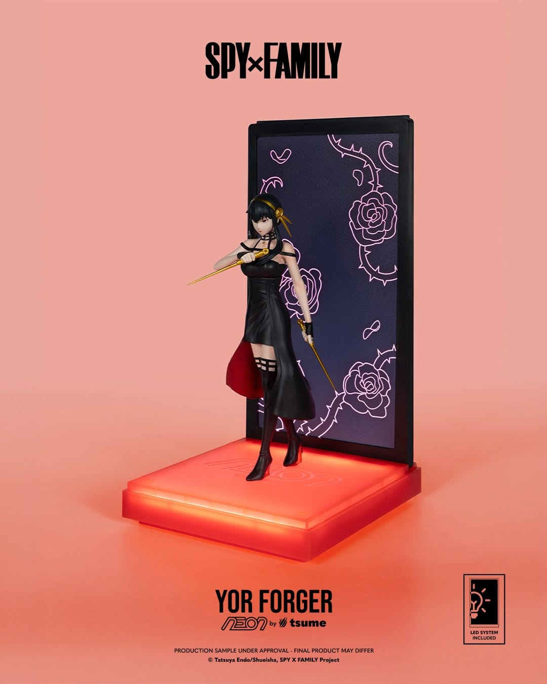 Spy x Family - Yor Forger - Neon Figur 1/9 (Tsume)