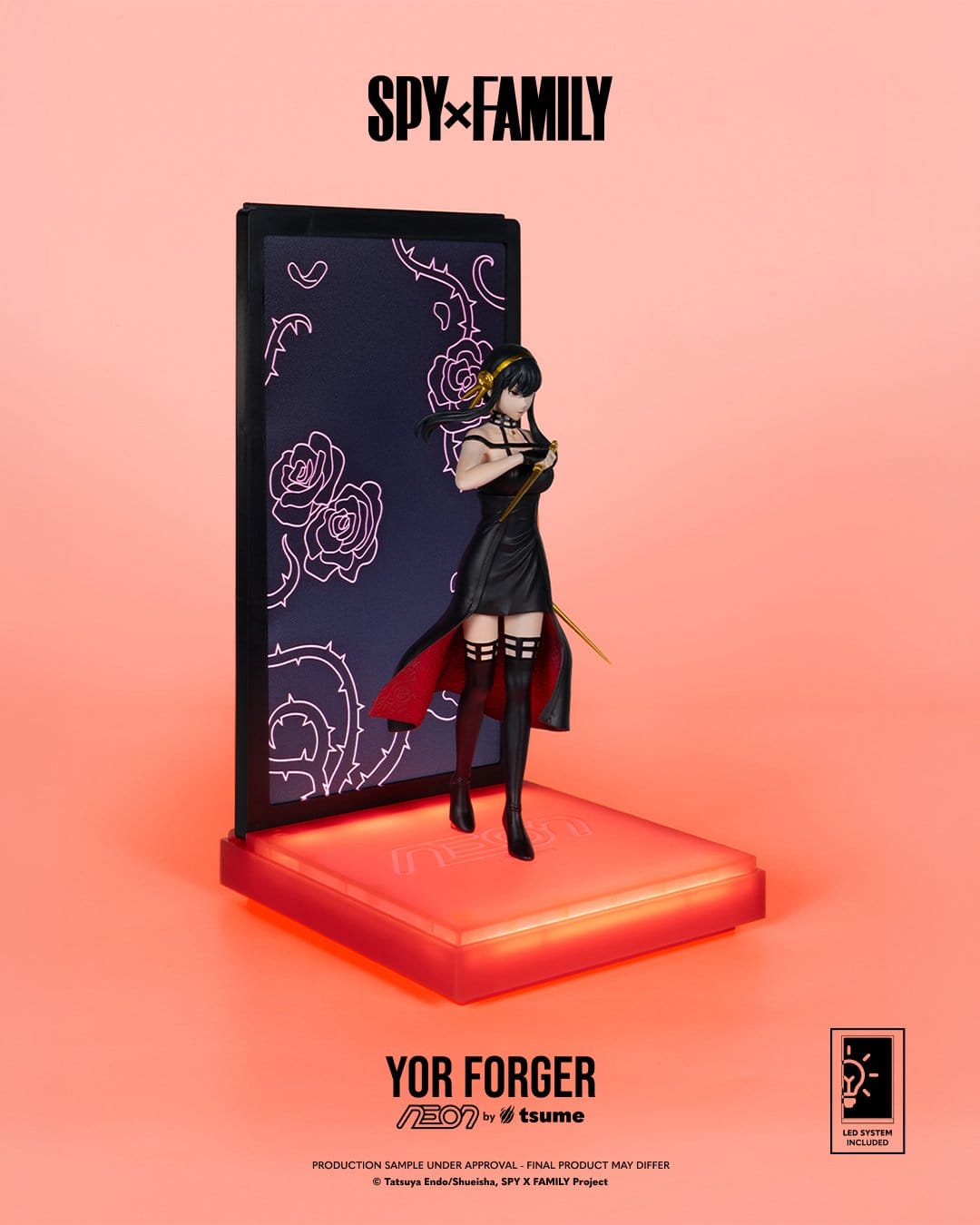 Spy x Family - Yor Forger - Neon Figur 1/9 (Tsume)